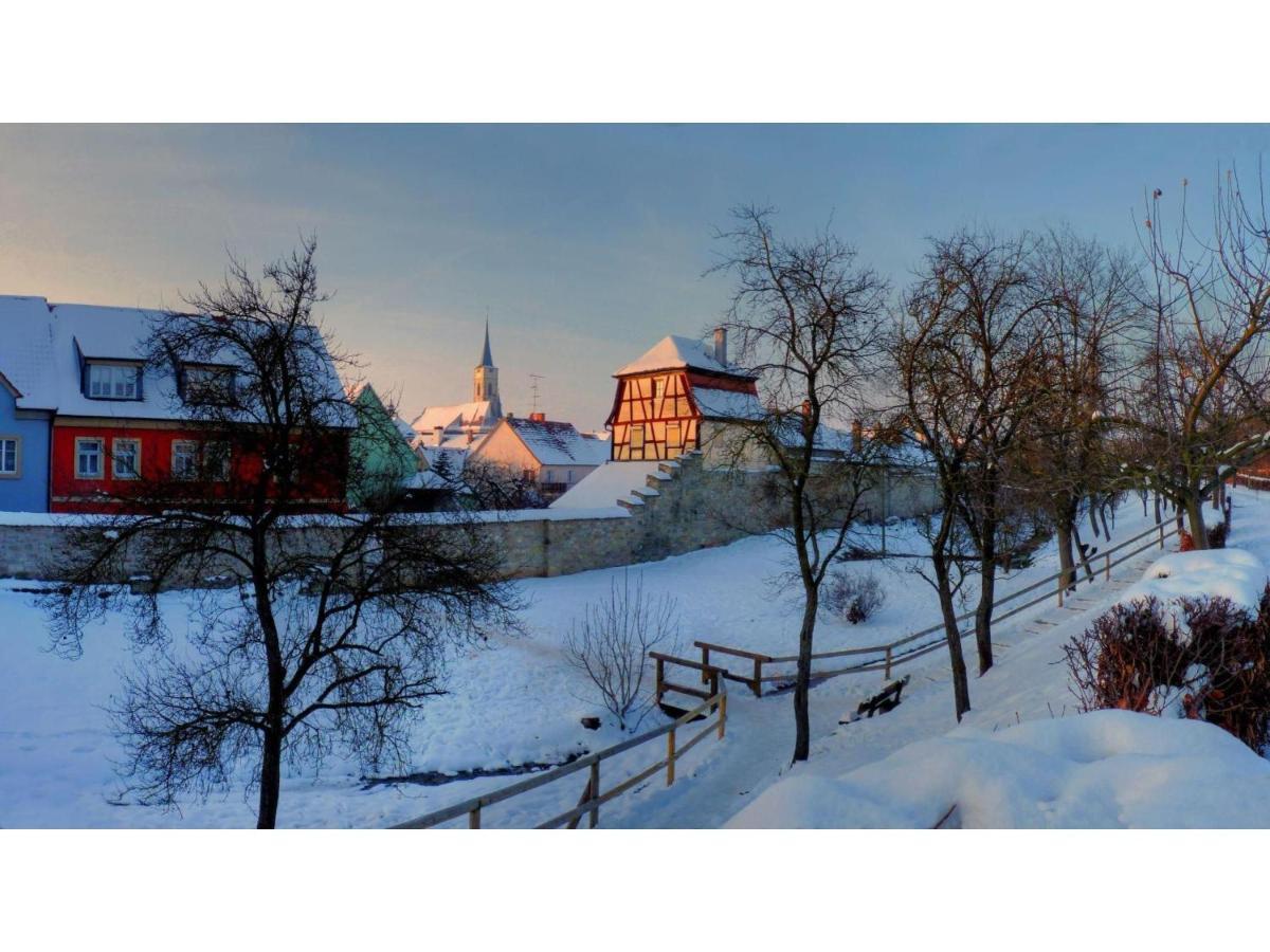 Biobausewein Wein Hotel Leben Iphofen Eksteriør billede