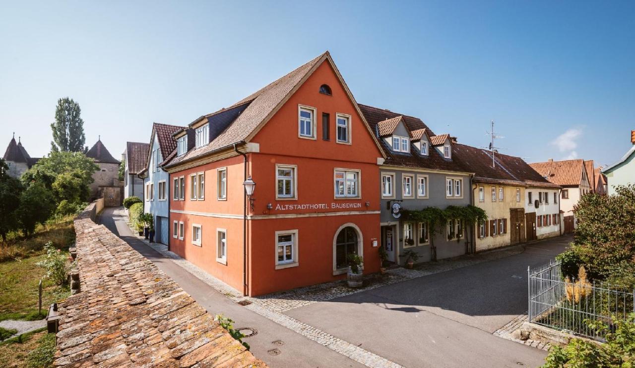 Biobausewein Wein Hotel Leben Iphofen Eksteriør billede